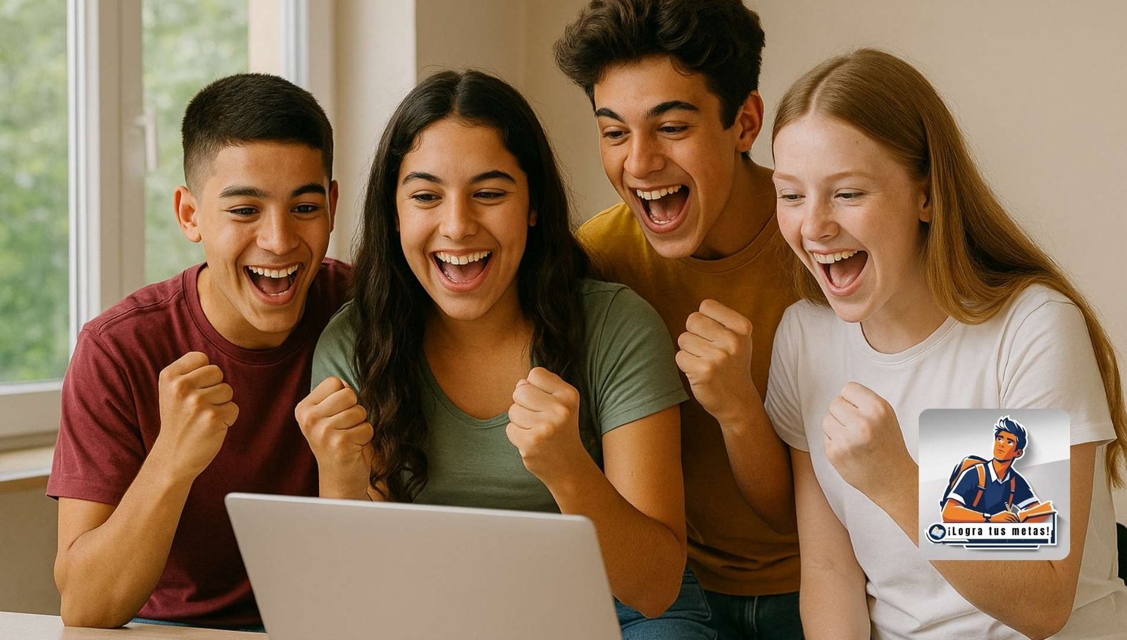 Jóvenes admitidos a la preparatoria